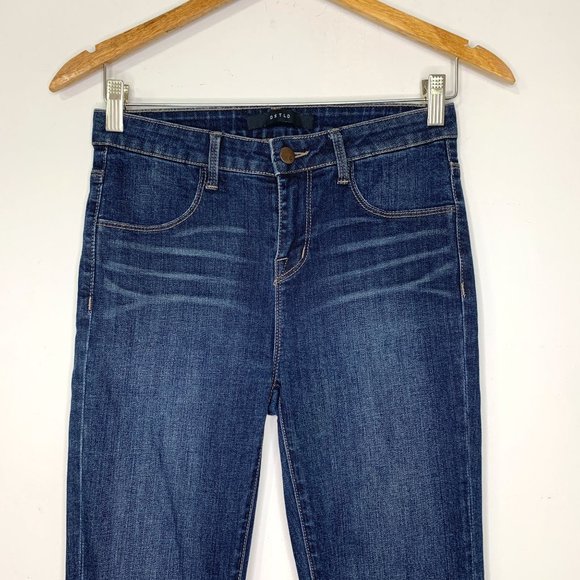 DSTLD Indigo Slim High Rise Skinny Jean Sz 26 - Picture 4 of 11